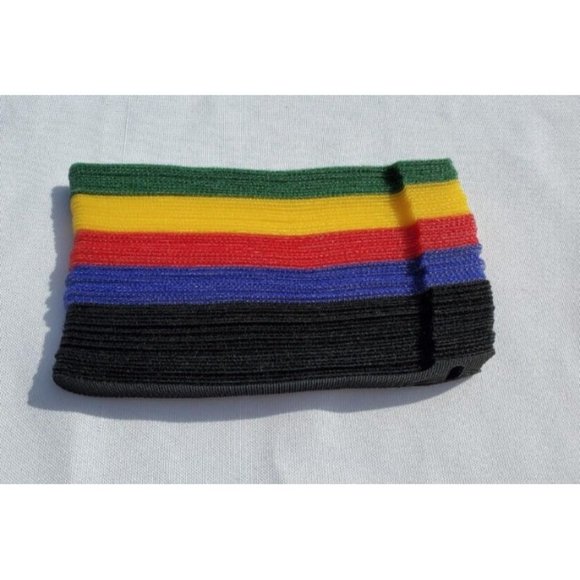 60PCS Fastening Cable Ties Reusable, Premium 6" Adjustable Cord Ties, Microfiber - Picture 2 of 6